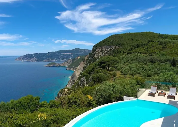 别墅 Clifftop Giannádes